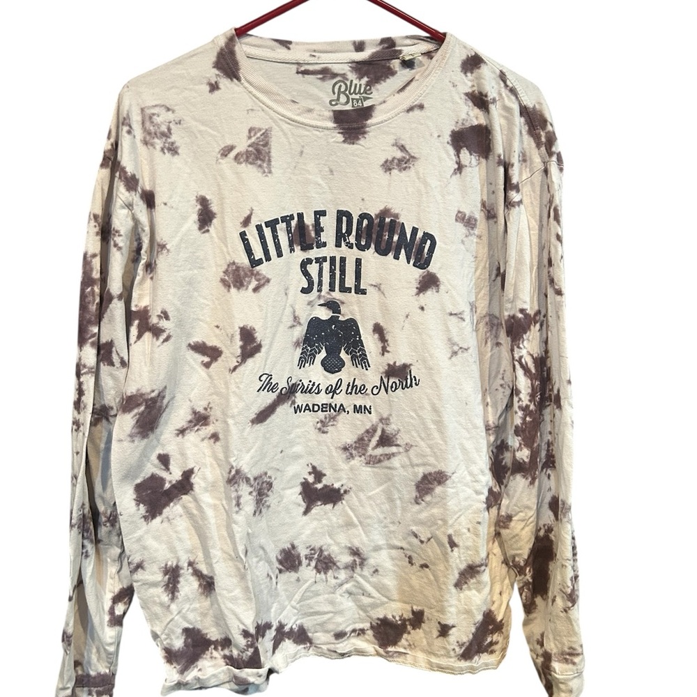 Little Round Still Tie-Dye Long Sleeve Shirt